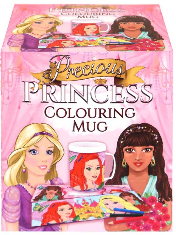 Wholesalers of Mug Colouring Princess Asst toys