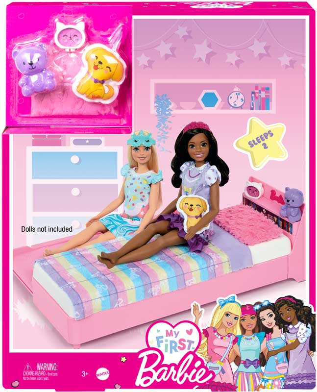 Wholesalers of My First Barbie Bedtime Play Set toys