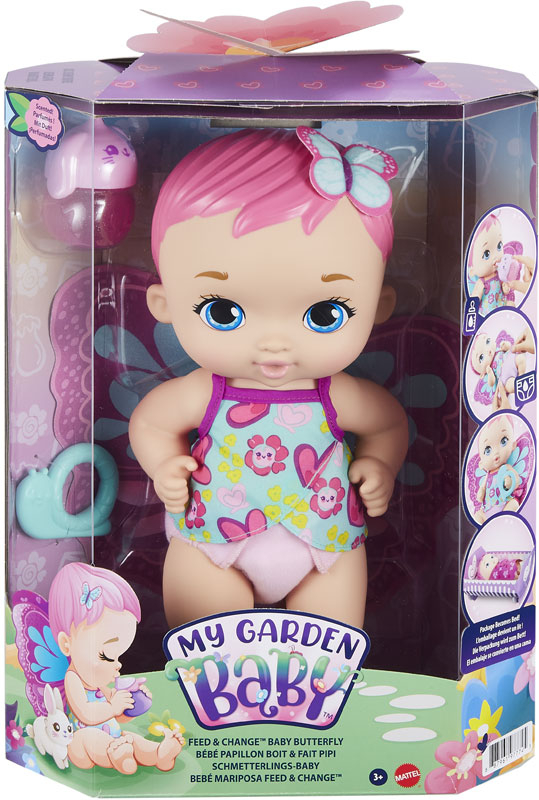 Wholesalers of My Garden Baby Feed And Change Baby Butterfly Doll toys
