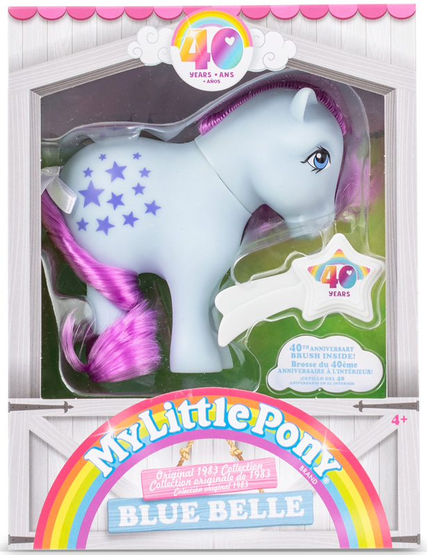 Wholesalers of My Little Pony 40th Anniversary - Blue Belle toys