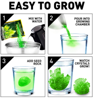 Wholesalers of National Geographic Crystal Growing Kit - Green toys image 2