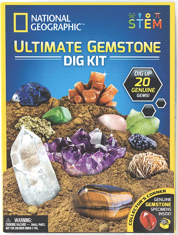 Wholesalers of National Geographic Ultimate Gemstone Dig Kit toys