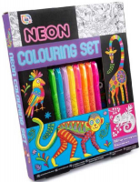 Wholesalers of Neon Colouring Set toys image