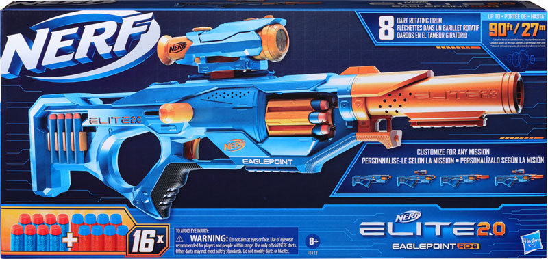 Wholesalers of Nerf Elite 2.0 Eaglepoint Rd 8 toys