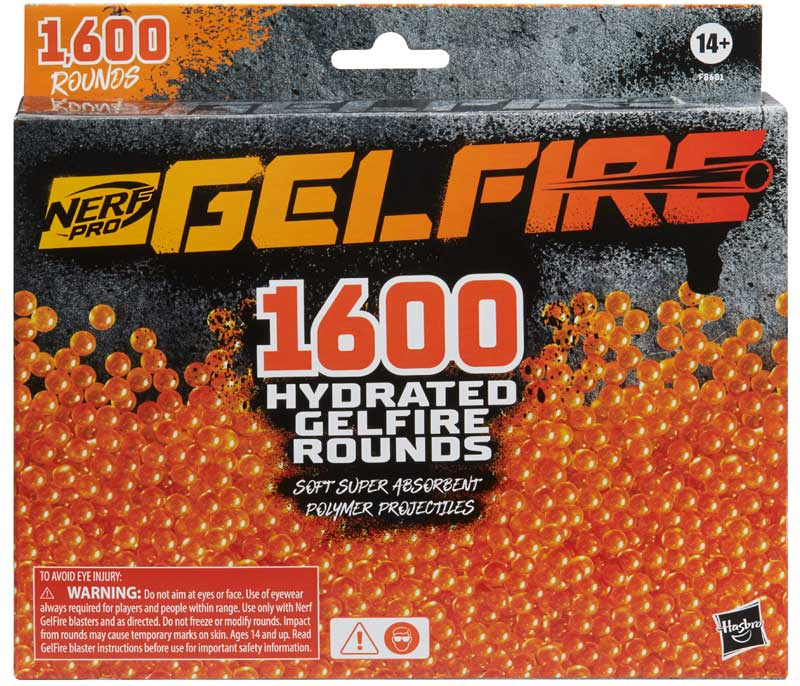 Wholesalers of Nerf Gelfire Refill Orange toys