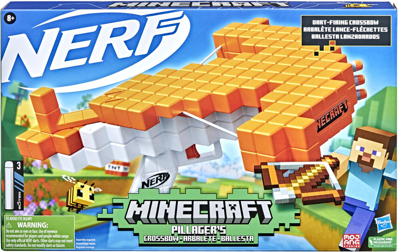 Wholesalers of Nerf Minecraft Pillagers Crossbow toys