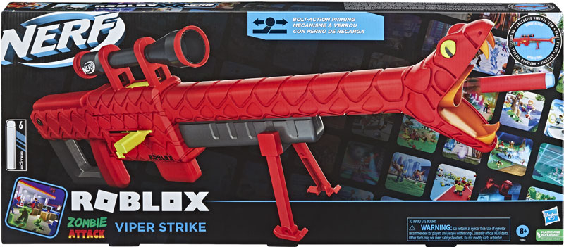Wholesalers of Nerf Roblox Zombie Attack Viper Strike toys