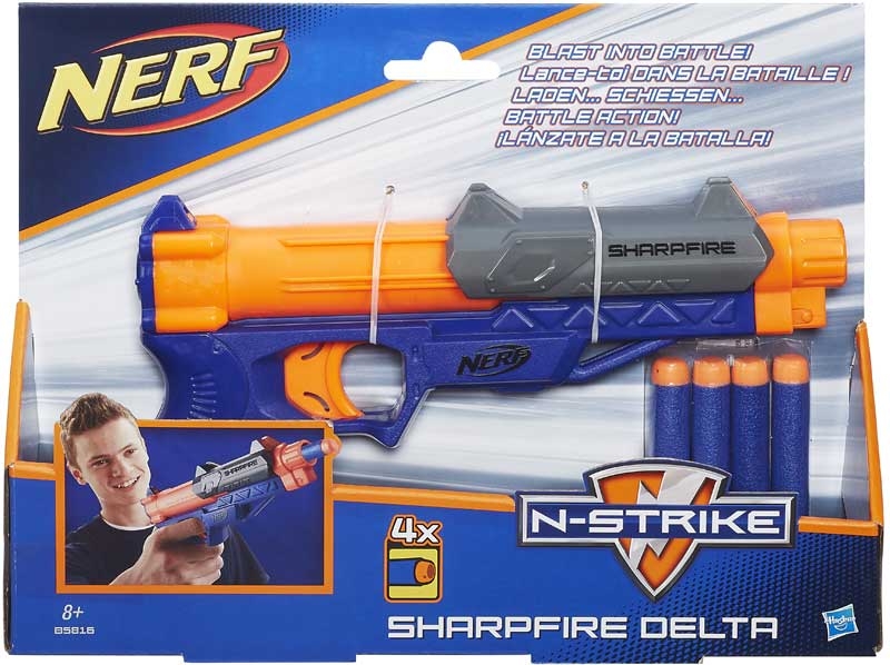 Nerf N-Strike SharpFire Blaster FAST SHIPPING BUY NOW NERF SHARPFIRE NERF