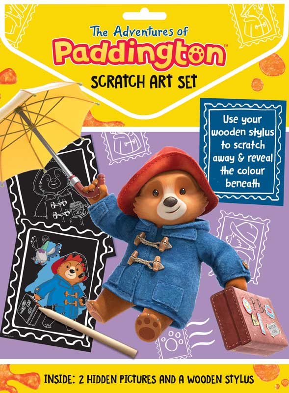 Wholesalers of Paddington  Scratch Art Set toys