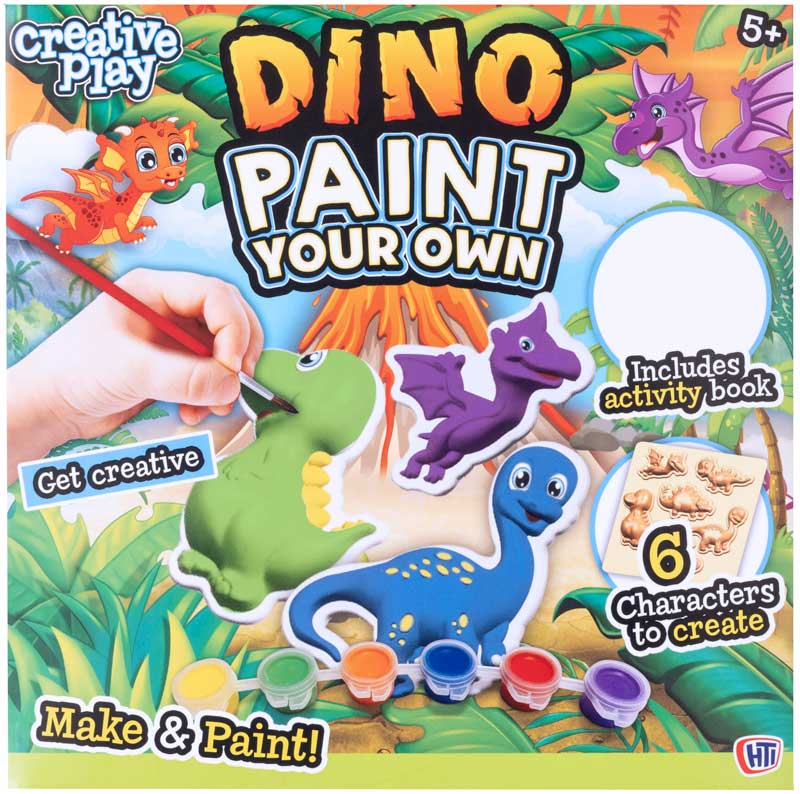 Wholesalers of Paint Your Own Dino toys
