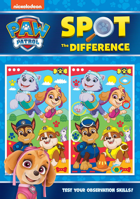 Wholesalers of Paw Patrol Spot The Difference toys