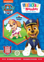 Wholesalers of Paw Patrol Sticker By Number Activity Book toys image