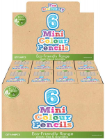 Wholesalers of Pencil Half Size Wooden 6 Pc Box 6 Astd Cols toys image