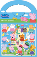 Wholesalers of Peppa Pig - Sticker Scene Stickers toys image