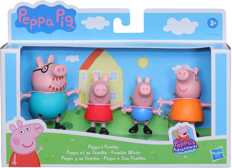 Wholesalers of Peppa Pig Family 4 Pack Assorted toys