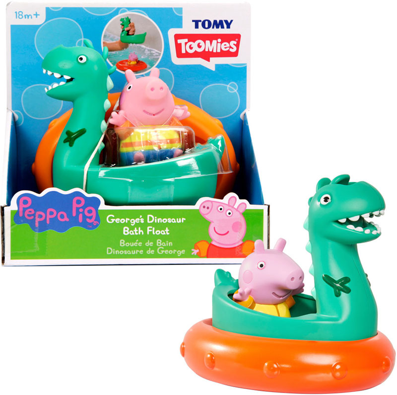 Wholesalers of Peppa Pig George And Dino Bath Float toys