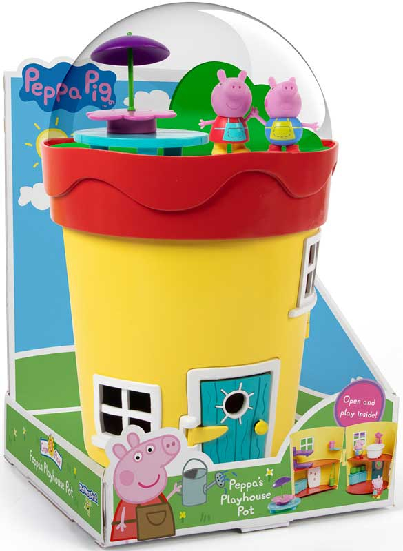 Wholesalers of Peppa Pig Peppas Playhouse Pot toys