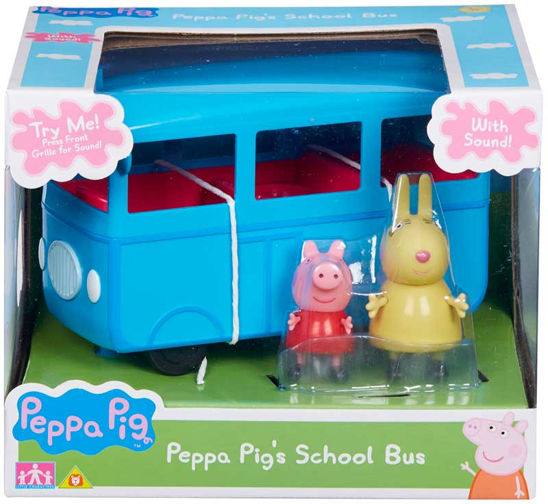 Wholesalers of Peppa Pig Push Along School Bus toys