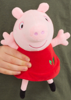 Wholesalers of Peppa Pig Red Dress Echo Plush toys image 4