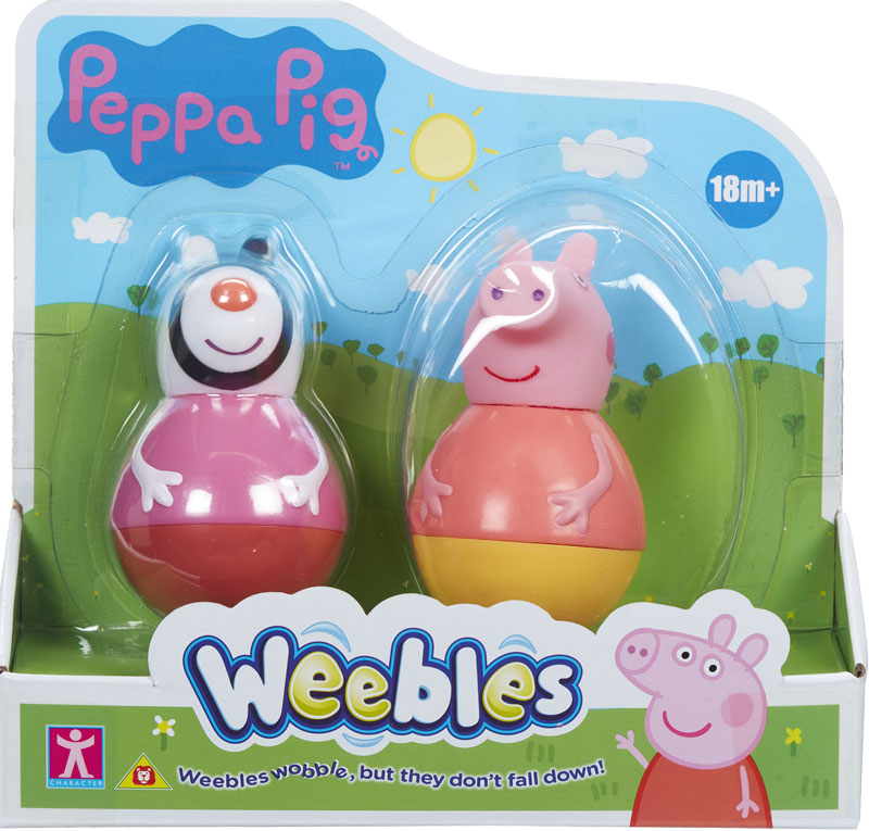 Wholesalers of Peppa Pig Weebles Twin Figure Pack Asst toys