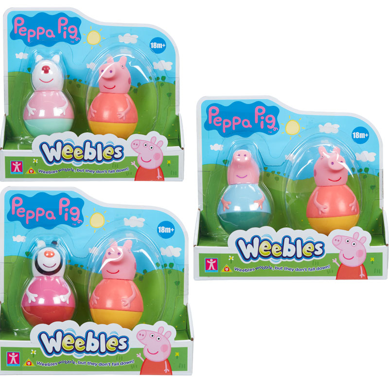Wholesalers of Peppa Pig Weebles Twin Figure Pack toys