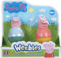 Wholesalers of Peppa Pig Weebles Twin Figure Pack Asst toys image 3