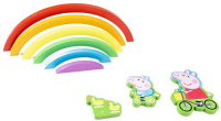 Wholesalers of Peppa Pig Wooden 3d Rainbow Puzzle toys image 2