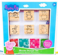 Wholesalers of Peppa Pig Wooden Stamper Set toys image