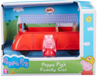 Wholesalers of Peppa Pigs Vehicle Set - Red Car Solid toys image