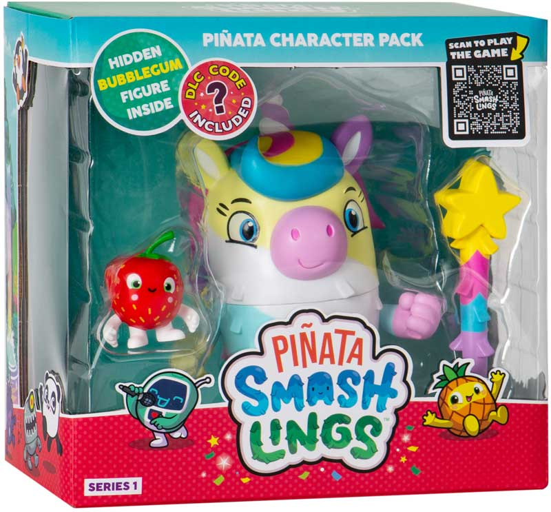 Wholesalers of Pinata Smashlings Articulated Pinata Figures - Luna Unicorn toys