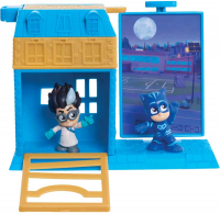 Wholesalers of Pj Masks Nighttime Micros Trap & Escape Playset - Catboy toys image 2