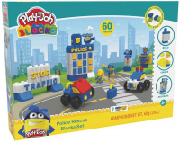 Wholesalers of Play-doh Blocks Police Car Set toys image