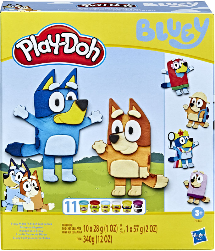 Wholesalers of Play-doh Bluey Make N Mash Costumes Playset toys