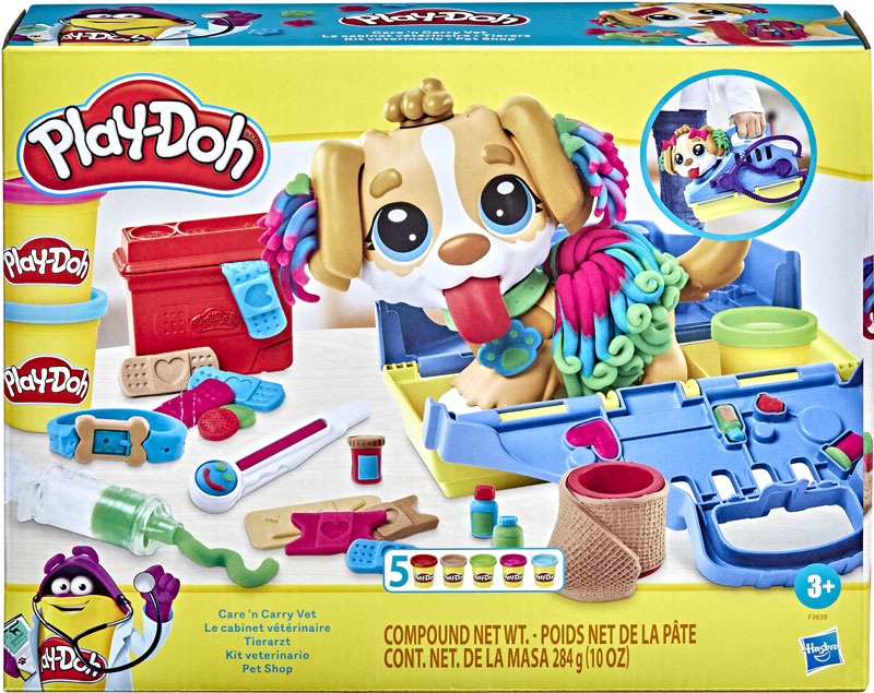 Wholesalers of Play-doh Care N Carry Vet toys