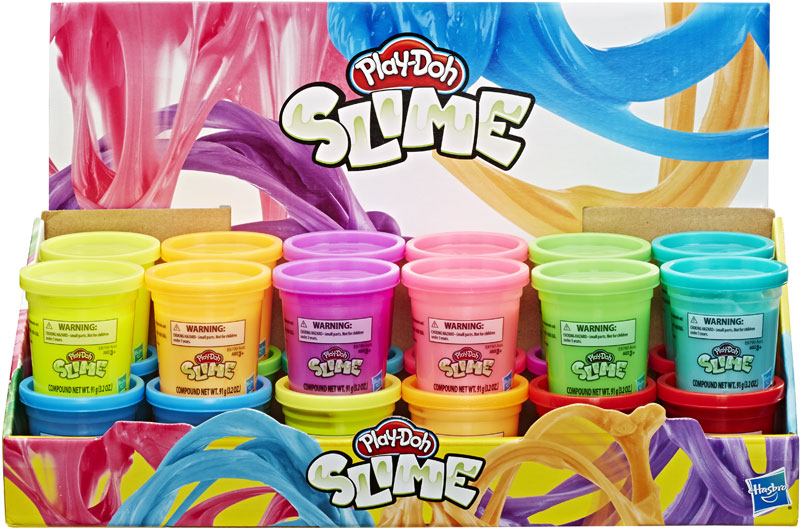 Wholesalers of Play-doh Slime Single Can Assorted toys