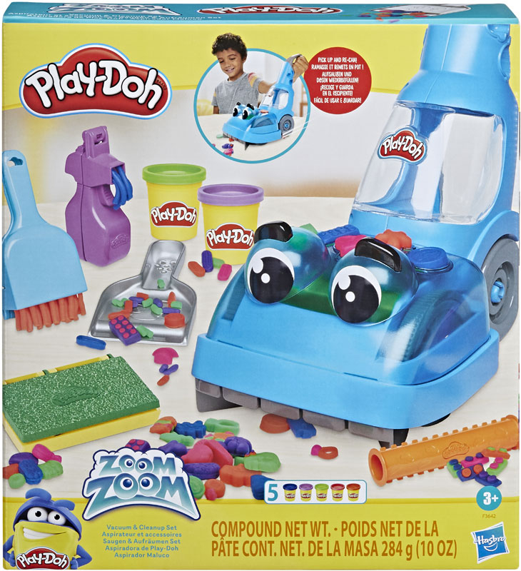 Wholesalers of Play-doh Zoom Zoom Vacuum And Clean-up Set toys