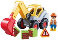 Wholesalers of Playmobil 1.2.3 Shovel Excavator toys image 2