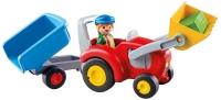 Wholesalers of Playmobil 1.2.3 Tractor With Trailer toys image 2