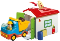 Wholesalers of Playmobil 1.2.3 Truck With Fillable Sorting Garage toys image 2