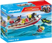 Wholesalers of Playmobil Action Heroes: Fire Boat With Aqua Scooter toys Tmb