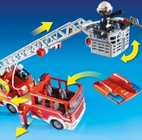 Wholesalers of Playmobil City Action Fire Ladder Unit With Extendable Ladde toys image 3