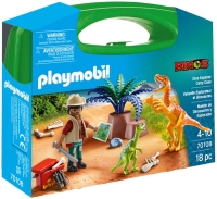 Wholesalers of Playmobil Dinos Dinosaur Explorer Large Carry Case toys Tmb
