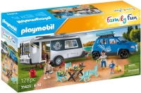 Wholesalers of Playmobil Family Fun Caravan With Car toys Tmb