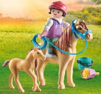 Wholesalers of Playmobil Horses Of Waterfall: Child With Pony And Foal toys image 3
