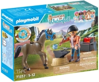 Wholesalers of Playmobil Horses Of Waterfall - Farrier Ben And Archilles toys Tmb