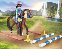 Wholesalers of Playmobil Horses Of Waterfall - Zoe And Blaze Jumping Arena  toys image 5