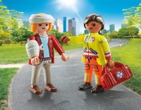 Wholesalers of Playmobil Medic With Injured Person Duopack toys image 3