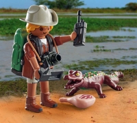 Wholesalers of Playmobil Special Plus - Explorer With Alligator toys image 3