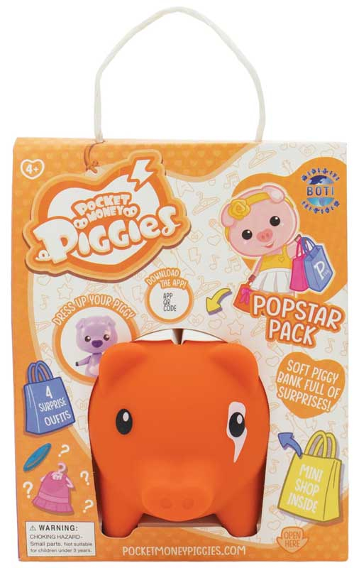 Wholesalers of Pocket Money Piggies - Pop Star Pack toys