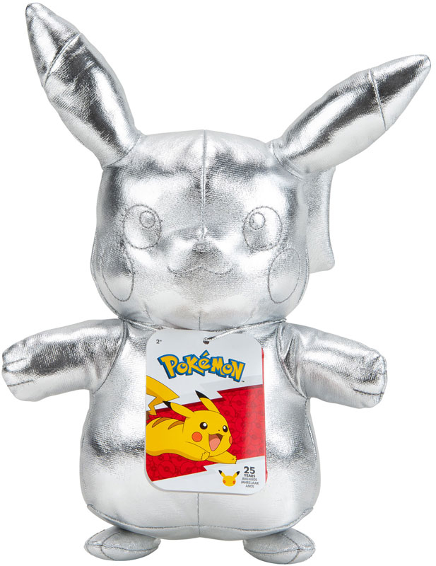 Wholesalers of Pokemon 25th Celebration Silver Plush Assorted toys